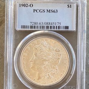 1902-O Morgan Silver Dollar PCGS MS-63
